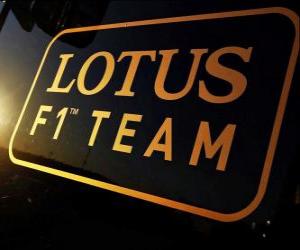 Układanka Logo Lotus F1 Team
