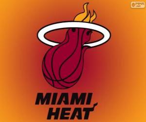 Układanka Logo Miami Heat, drużyny NBA. Dywizja Południowo-wschodnia, Konferencja wschodnia