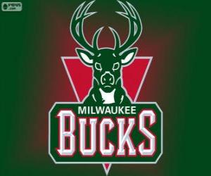 Układanka Logo Milwaukee Bucks, zespół NBA. Dywizja Centralna, Konferencja wschodnia