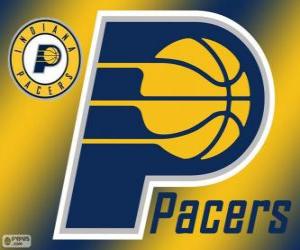Układanka Logo NBA zespół Indiana Pacers. Dywizja Centralna, Konferencja wschodnia