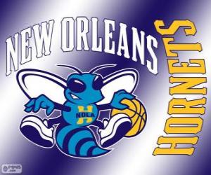 Układanka Logo New Orleans Hornets, zespół NBA. Dywizja Południowo-zachodnia, Konferencja zachodnia