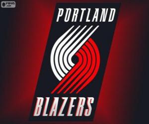 Układanka Logo Portland Trail Blazers, zespół NBA. Dywizja Północno-zachodnia, Konferencja zachodnia