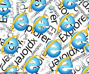 Układanka Logo programu Internet Explorer