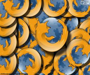 Układanka Logo programu Mozilla Firefox