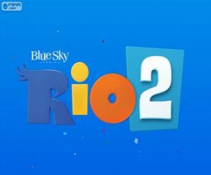 Układanka Logo Rio 2 film