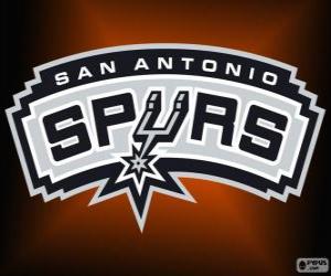 Układanka Logo San Antonio Spurs, zespół NBA. Dywizja Południowo-zachodnia, Konferencja zachodnia