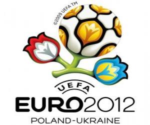 Układanka Logo UEFA Euro 2012 Polska - Ukraina