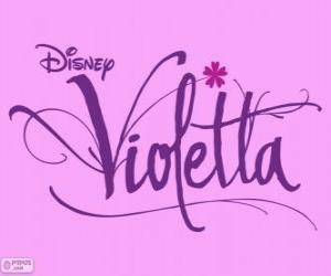 Układanka Logo Violetta, Disney Channel serialu