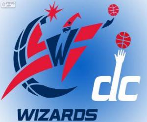 Układanka Logo Washington Wizards, zespół NBA. Dywizja Południowo-wschodnia, Konferencja wschodnia