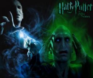 Układanka Lord Voldemort jest głównym wrogiem Harry&#039;ego Pottera