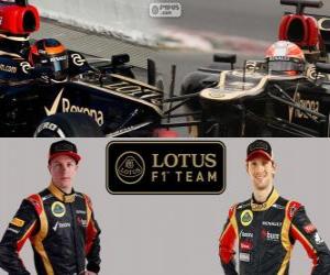 Układanka Lotus F1 Team 2013