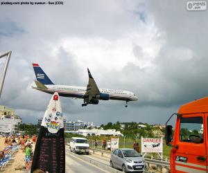 Układanka Lądowania w Sint Maarten