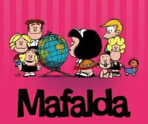 Układanka Mafalda i przyjaciele