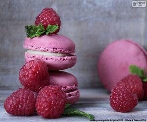 Układanka Malina Macarons