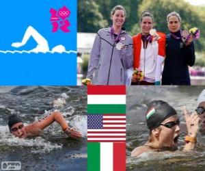 Układanka Maraton kobiet 10km pływania LDN 2012