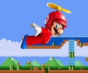 Układanka Mario loty z kadłuba, śmigło