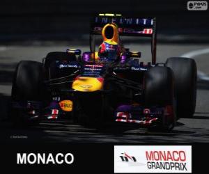 Układanka Mark Webber - Red Bull - Grand Prix Monako 2013, 3 sklasyfikowane