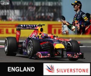 Układanka Mark Webber - Red Bull - Grand Prix Wielkiej Brytanii 2013, 2 ° sklasyfikowane