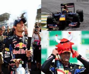 Układanka Mark Webber - Red Bull - Interlagos, Grand Prix Brazylii 2010 (2 º niejawnych)