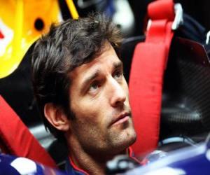 Układanka Mark Webber - Red Bull - Shanghai 2010