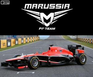 Układanka Marussia MR02 - 2013 -