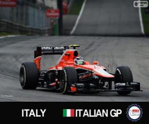 Układanka Max Chilton - Marussia - Monza, 2013