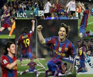 Układanka Messi 150 goli