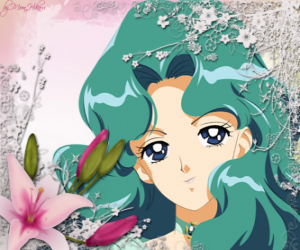 Układanka Michiru Kaio staje się Sailor Neptune, Czarodziejka z Neptuna