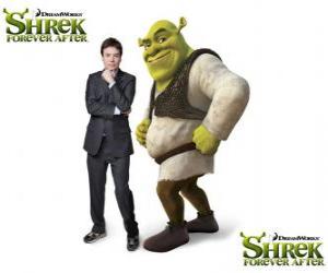 Układanka Mike Myers stanowi głos w filmie Shrek Shrek Forever Po najnowszych