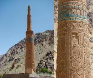 Układanka Minaret z Dżam, Afganistanie
