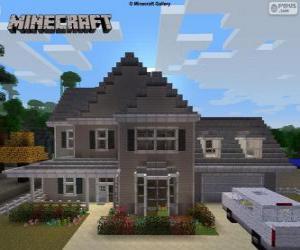 Układanka Minecraft House