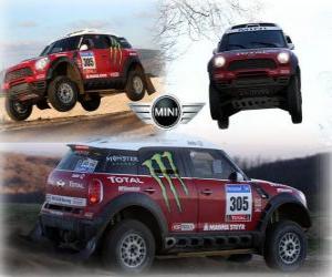 Układanka Mini All4 Racing Dakar 2011