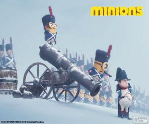 Układanka Minionki i Napoleon