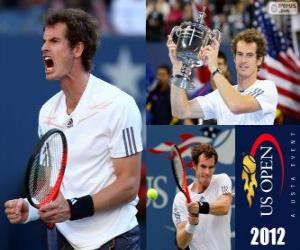 Układanka Mistrz Andy Murray nas US Open 2012