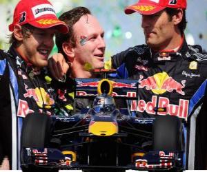 Układanka mistrza Red Bull F1 konstruktorów 2010