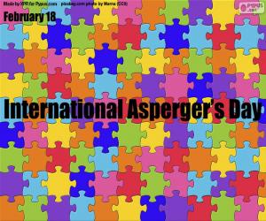 Układanka Międzynarodowy Dzień Aspergera