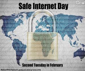 Układanka Międzynarodowy Dzień Bezpiecznego Internetu