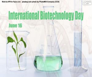 Układanka Międzynarodowy Dzień Biotechnologii