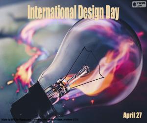 Układanka Międzynarodowy Dzień Designu