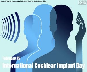 Układanka Międzynarodowy Dzień Implantu Ślimakowego