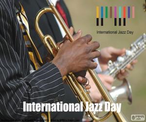 Układanka Międzynarodowy Dzień Jazz