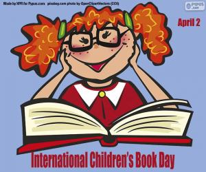 Układanka Międzynarodowy Dzień Książki Dla Dzieci