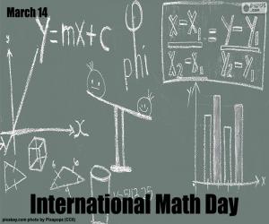 Układanka Międzynarodowy Dzień Matematyki