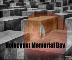 Układanka Międzynarodowy Dzień Pamięci o Ofiarach Holokaustu