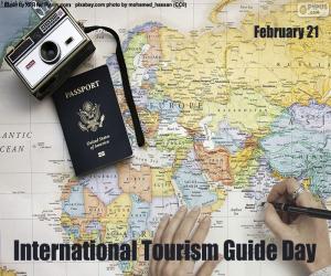 Układanka Międzynarodowy Dzień Przewodnika Po Turystyce