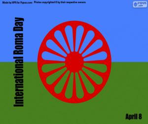 Układanka Międzynarodowy Dzień Romów