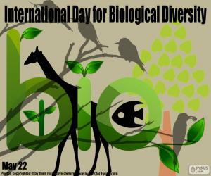 Układanka Międzynarodowy Dzień Różnorodności Biologicznej