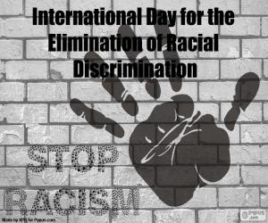 Układanka Międzynarodowy Dzień Walki z Dyskryminacją Rasową