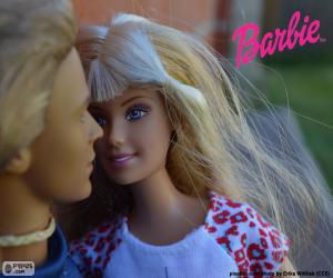 Układanka Miłość między Barbie i Ken