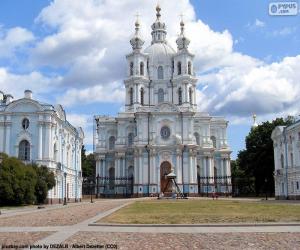 Układanka Monaster smolny, Rosja